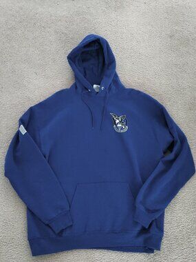 US Army 101st Airborne Large Screaming Eagles Wings of Destiny Heavy Hoodie VGUC